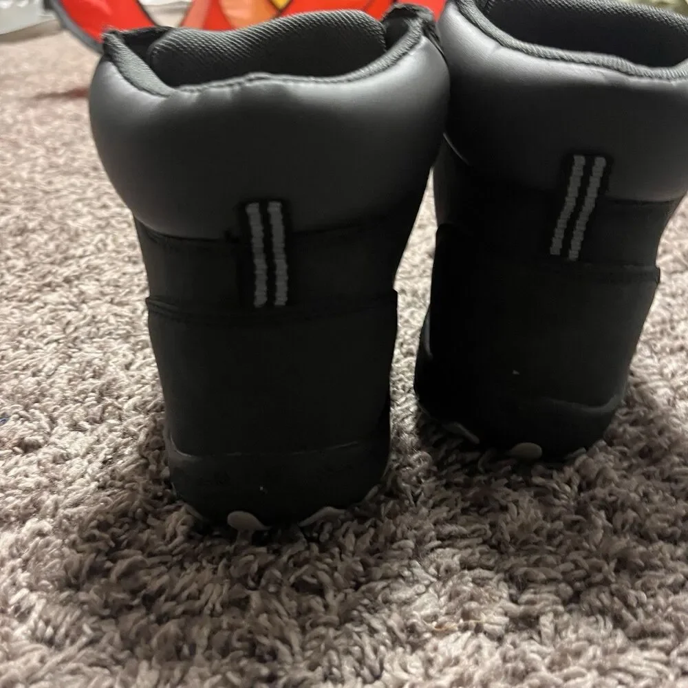 Mishansha Kids Hiking Boots Black Outdoor Trail Size 32 (1 Little Kids) Non Slip